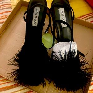 Black crush Steve Madden heels